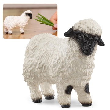 Schleich SLH13965 Schleich Farm World - Črnaoglačena Valižanska ovca, otroška figurica za starost 3+