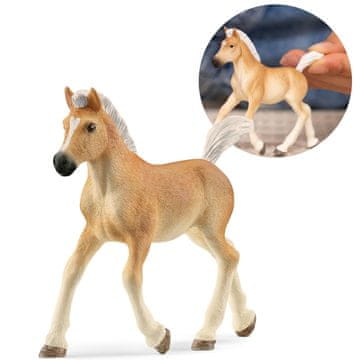 Schleich 13951 Schleich Konjeniški klub - Žrebe pasme Haflinger, figurica za otroke 5+