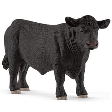 Schleich SLH13879 Schleich Farm World - Črn Angus bik, figurica za otroke od 3. leta