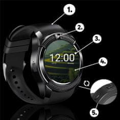 Retoo Smartwatch v8 pametna ura pl SIM-kartica sd
