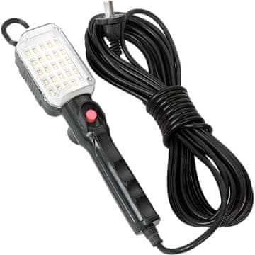 Retoo Delavniška svetilka z 25 LED-diodami, kanalna, magnetni kavlj, 245 v