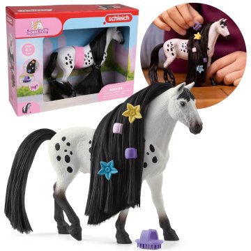 Schleich SLH42622 Schleich Horse Club - Čudovit knabstrupper žrebec, ki ga je treba oblikovati 4+