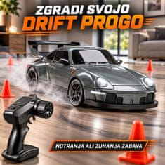 JOJOY® Drift avtomobil z daljinskim upravljalnikom, dirkalni avto, do 20 km/h | DRIFTOR