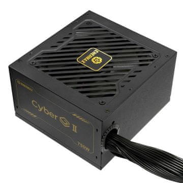 Enermax 750W 80+ Gold CyberG II računalniški napajalnik (750W, vent. 120mm, Aktivni, 80+ Gold) ERV750G-AHG-NAC
