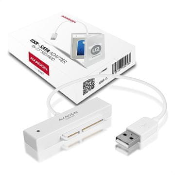 ADSA-1S, USB2.0 - SATA HDD/SSD adapter, vključno z 2,5" ohišjem