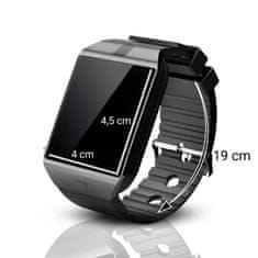 Retoo Smartwatch ura poljsko meni SIM-kartica sd zaslon ips LCD povezave