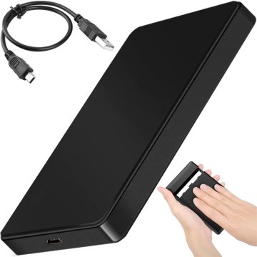 Retoo 2,5-palčno ohišje za trdi disk (HDD) SATA USB 2.0