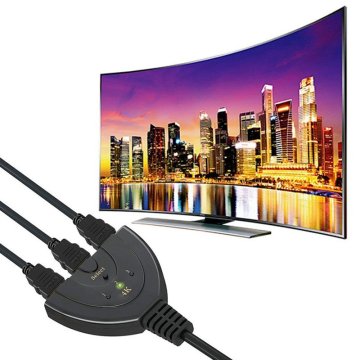 Retoo HDMI 3-v-1 stikalo full hd 4k razdelilnik
