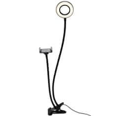 Retoo LED-lučka za selfije, obročasta lučka za mobilni telefon