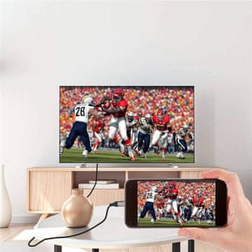 Retoo - kabel, predelnik USB-c 3.1 tip c na HDMI 4k mhl, 200 cm