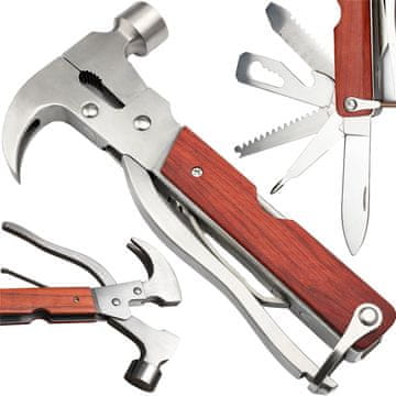 Retoo Multitool - večnamensko orodje - komplet za preživetje