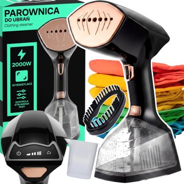 Retoo Parni likalnik za oblačila 2000 W steamer, parni likalnik z nastavitvijo pare 45 g/min