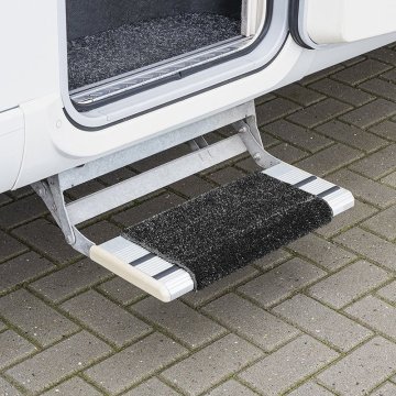 Northix Prevleka čistih stopnic mat črna