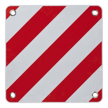 Northix Zadnja opozorilna tabla fleksibilna 50 x 50 cm za Italijo