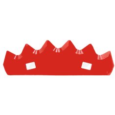 Kuhn nož za silažno rezalnik dovajalnika 6x240 mm A5310402