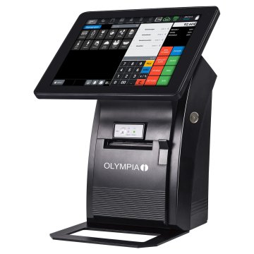 Olympia T210 TOUCH registrska blagajna z 10-palčnim zaslonom na dotik, LCD in Android 11