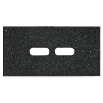 Granit Strgalo s kovinsko gredjo 155x80x2,5 mm za PEGORARO 006567