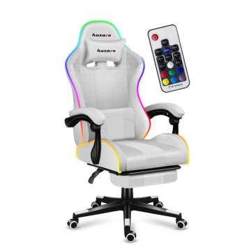 Igralni stol Huzaro Force 4.7 RGB bel