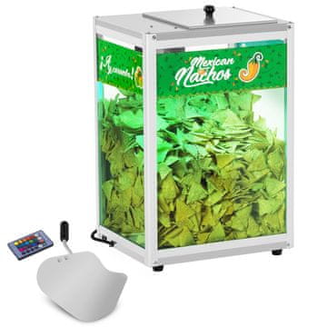 Royal Catering Osvetljeni grelnik za nachose, kokice, arašide, LED 100W RCNW-1L