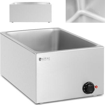 Royal Catering Električni grelnik vode za posode GN 1/1, 640 W