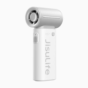 JISULIFE Prenosni mini ventilator USB-C 3600mAh - siv