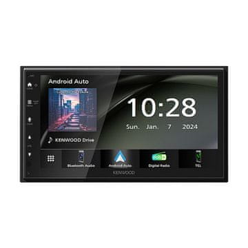 Kenwood DMX6523DAB avtoradio 2 DIN s 6,8" zaslonom, Bluetooth in Apple CarPlay
