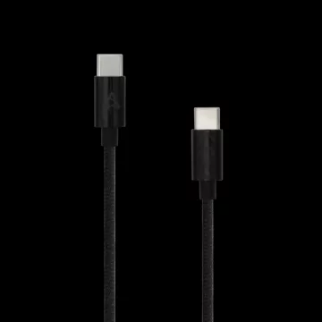 S-box 2.00m kabel USB C -> USB C M/M črni - 60W podatkovni/napajalni