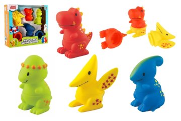 Teddies Dinozaver zložljiva guma 12m+