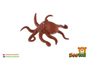 Hobotnica obalna zooted plastika 8cm