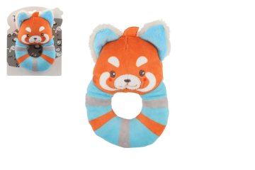Teddies Lisica rattle plišasta 9x14cm na kartici
