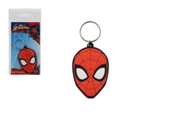 Teddies Obesek za ključe/obesek za ključe Guma za glavo Spidermana 7cm