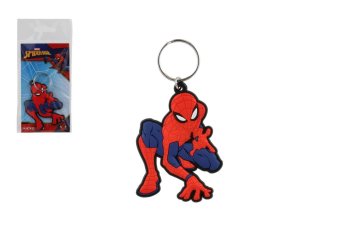 Teddies Ključavnica / obesek za ključe Spiderman streljanje gume 7cm