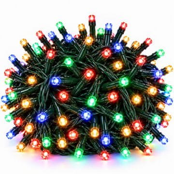Aga Božična veriga 200 LED Barvna