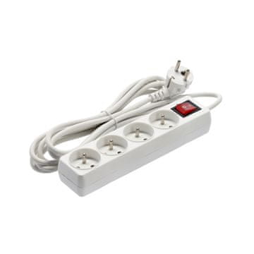 Aga Podaljševalni kabel 5 m s 4 vtičnicami