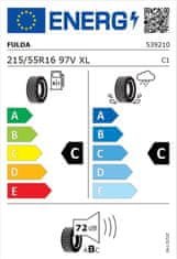 Fulda Celoletna pnevmatika 215/55R16 97V XL MULTICONTROL 539210
