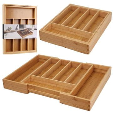 shumee Raztegljiv organizator za jedilni pribor 34x45 cm