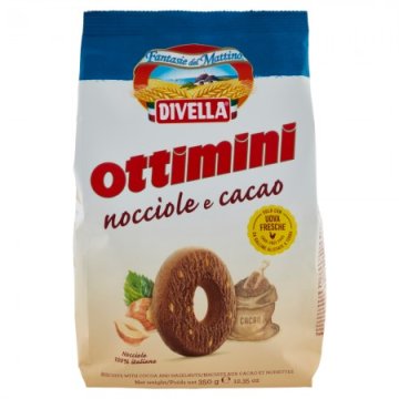 shumee Piškoti Ottimini Nocciola 350g - Divella