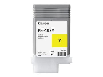 CANON rezervoar za črnilo PFI-107 v rumeni barvi