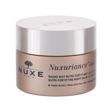 Nuxe Nuxuriance Gold Nutri-Fortifying Night Balm hranljiva nočna krema za kožo za ženske