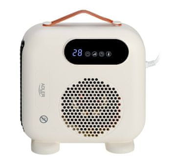 slomart Adler termo-ventilator z daljinskim upravljalnikom AD 7756