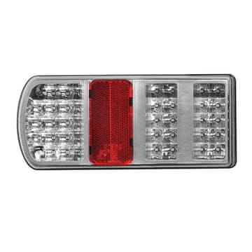 1423 Zadnja luč 5 funkcij 225x105mm 43LED levo