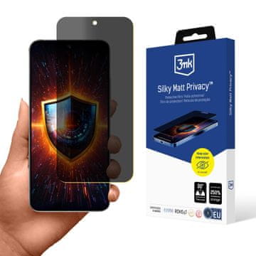 3MK 3MK SILKY MATT ZAŠČITA ZA ZASEBNOST ZA OPPO RENO 14 PRO, CELOTEN ZASLON
