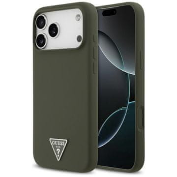 Guess SILIKONSKI OVITEK GUESS S TRIKOTNIM LOGOM MAGSAFE ZA IPHONE 17 PRO MAX ZAŠČITA