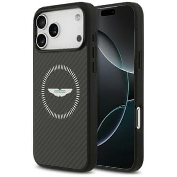 1 to 3 OVITEK ASTON MARTIN HC KEVLAR COUNTER DESIGN ZA IPHONE 17 PRO MAX Z MAGNETNIM ZAŠČITNIM OVITKOM
