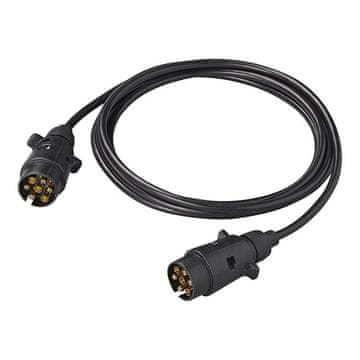 Northix Podaljšek 3M z 2x 7-polnim PVC vtičem