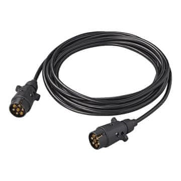Northix Podaljšek 7M z 2x 7-polnim PVC vtičem