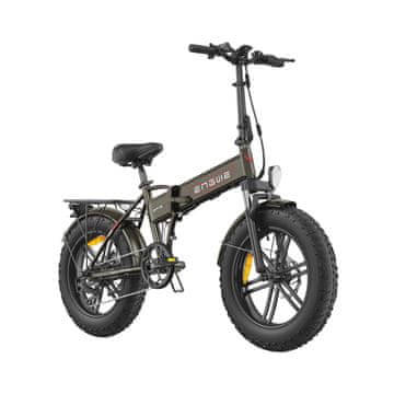 Engwe EP-2 BOOST Zložljivo električno kolo motor 250 w baterija 624 wh navor 55 nm najvišja hitrost 25 km/h pnevmatike 20x4.0 doseg do 120 km zavore 180 mm