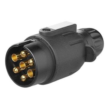 Northix Vtikač 7-polni PVC z magnetom