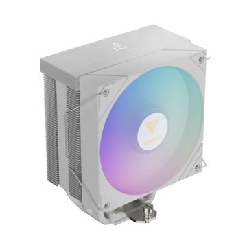 Gamdias Boreas M2-51D WH ARGB CPU hladilnik (120 mm, 800-2000 RPM, PWM, bel zračni stolpni hladilnik z digitalnim zaslonom) (BOREAS M2-51D WH ARGB)