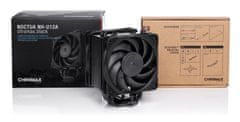 Noctua NH-U12A chromax.black CPU hladilnik (vrhunski stolpni hladilnik, 2x 120 mm, PWM, črna izvedba) (NH-U12A CH.BK)